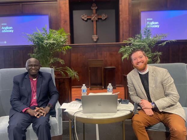 The Rt Revd Anthony Poggo was interviewed by the Rev Wesley Arning, at St Martin's Episcopal Church, Houston